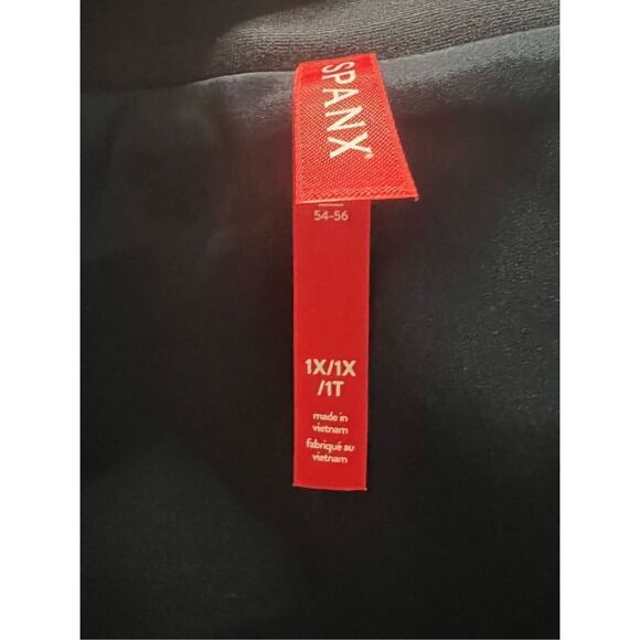 Spanx Women's Black Perfect Collarless Single Breasted Blazer Size 1X - Picture 4 of 6